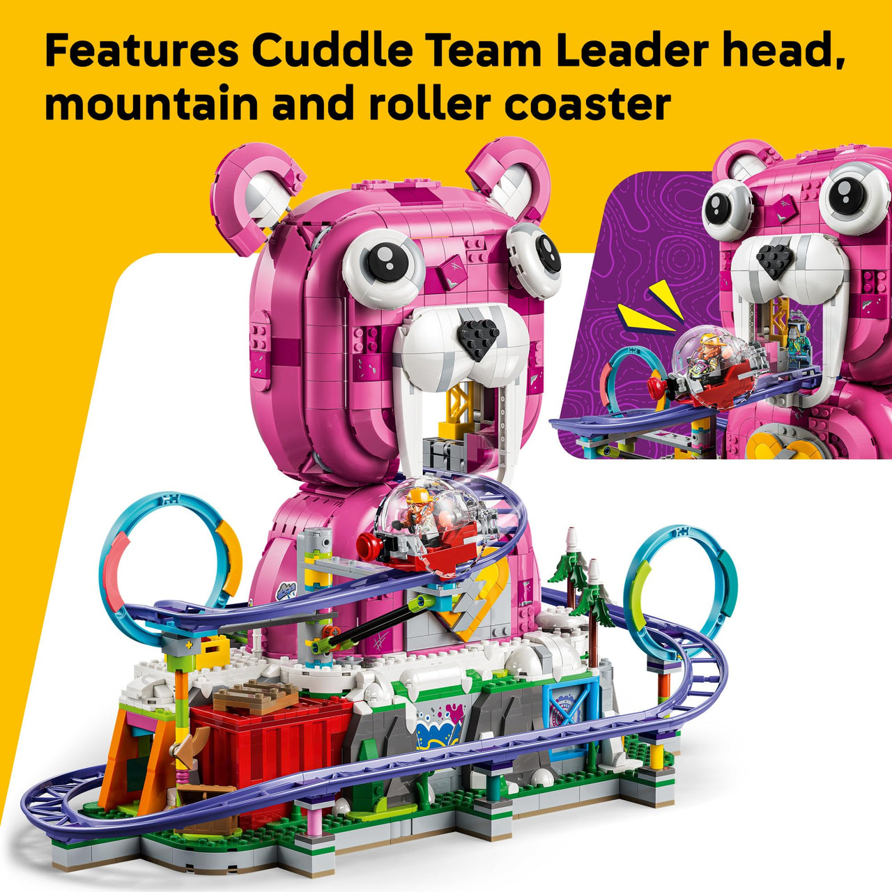 LEGO Fortnite Rave Cave - Building Toy for Boys & Girls, Ages 12+ - Fortnite Toy for Kids - Includes 6 Minifigures - Roller Coaster Set - Gift for Birthdays - 77082