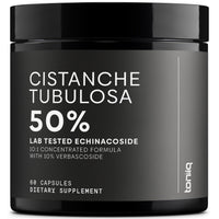 Thumbnail for Toniiq Cistanche Tubulosa Extract - Ultra High Potency 10:1 Extract with 50% Echinacoside & 10% Verbascoside - Highly Concentrated - Third-Party Lab Tested - 60 Capsules