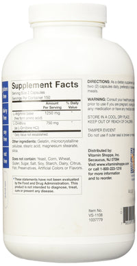 Thumbnail for Vitamin Shoppe - L-Arginine-Ornithine (Super Strength), 2000 mg