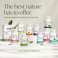 Thumbnail for Nature's Trove L-Theanine 200mg 120 Vegetarian Capsules