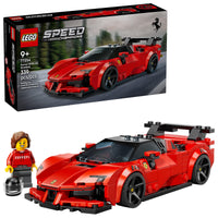 Thumbnail for LEGO Speed Champions Ferrari SF90 XX Stradale Sports Car Building Toy for Kids - Building Set W/Ferarri Driver Minifigure for Boys & Girls, Ages 9+ - Gift Idea for Birthdays - 77254