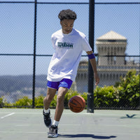 Thumbnail for WILSON NBA Forge Indoor/Outdoor Basketball - Brown, Size 5-27.5