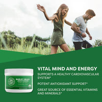 Thumbnail for Vimergy Wild Blueberry Powder (120g) & Barley Grass Juice Powder (120g) Bundle