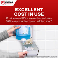 Thumbnail for DEB-AZU1L - Deb Refresh Azure FOAM Wash 1000ml Refill, 6/CS