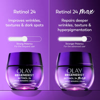Thumbnail for Olay Retinol Night Cream for Women, MAX, Anti-Aging Face Mousturizer, Fragrance-Free, Non Greasy - Anti-Wrinkle, Smooth Fine Lines, Hydrating Skin Care - Triple Collagen Cream, Niacinamide, 1.7oz