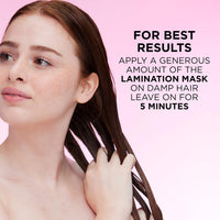 Thumbnail for L'Oreal Paris Glossing Lamination Hair Mask with Glycolic Acid, Hair Treatment for Lasting Shine and Smoothness for Dull, Dry Hair, EverPure, 5.1 Fl Oz