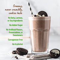 Thumbnail for Orgain Organic Vegan Protein Powder, Cookies & Cream - 21g Plant Based Protein, 7g Prebiotic Fiber, Low Net Carb, No Lactose Ingredients, No Added Sugar, Non-GMO, For Shakes & Smoothies, 2.03 lb