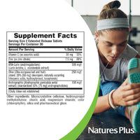 Thumbnail for NaturesPlus Herbal Actives Tri-Immune, Extended Release - 60 Tablets - Vegetarian, Gluten Free - 30 Servings