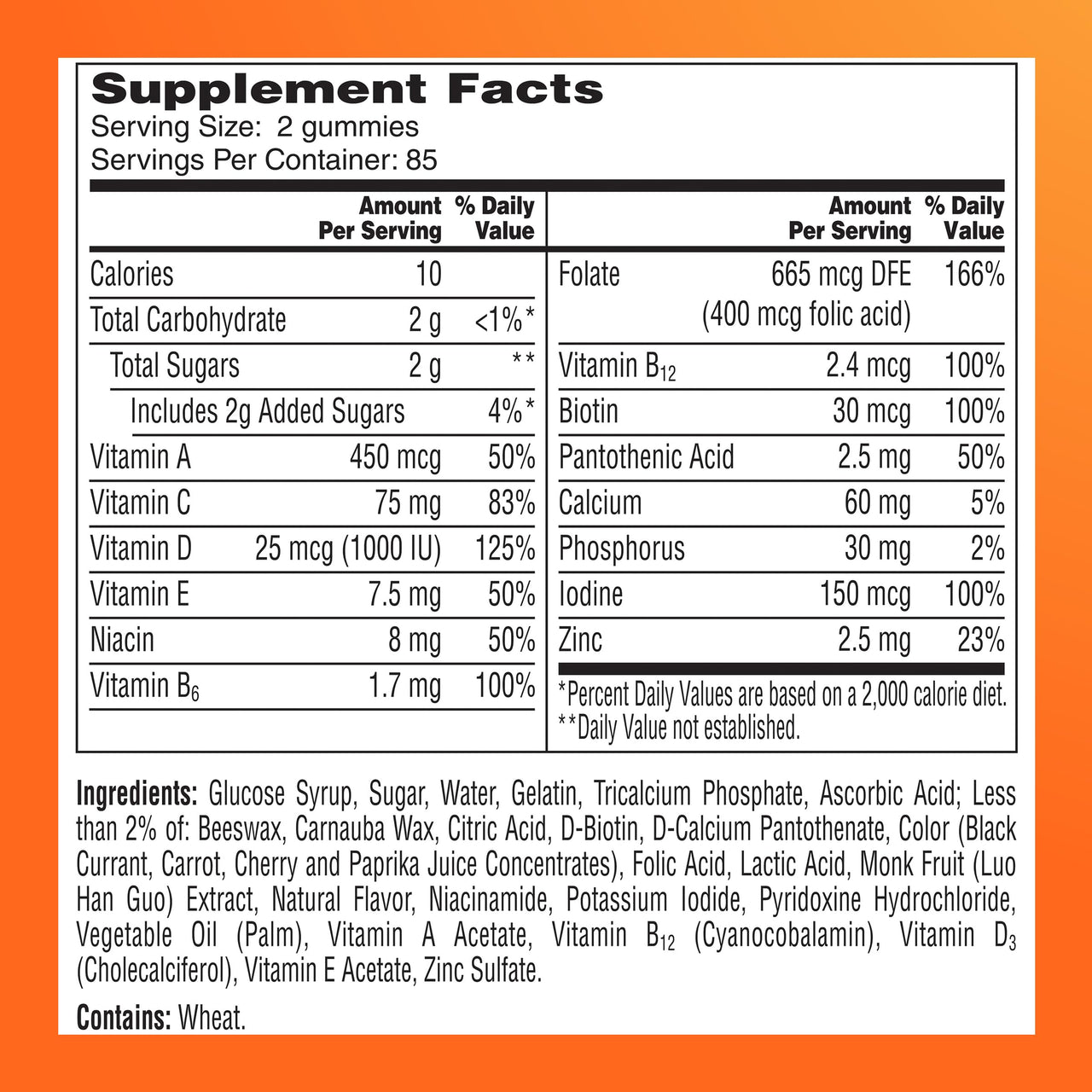 One A Day Womens Multivitamin Gummy - Gummy Vitamins for Women with Biotin, Zinc, Folic Acid, Iodine Vitamin Gummies, Chewable Multivitamin, 170 Count (Packaging May Vary)