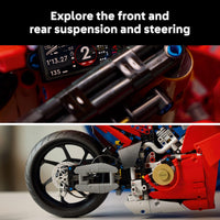 Thumbnail for LEGO Technic Ducati Panigale V4 S Motorcycle Toy - Building Set for Adults, Men & Women, Ages 18+ - Gift for Birthdays - 42202