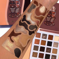 Thumbnail for Juvia's Place Coffee Shop Eyeshadow Palette - 16 Pan Palette, Tan, Auburn, & Rich Dark Chocolate, Mattes and Shimmers, Highly Pigmented and Buttery Texture