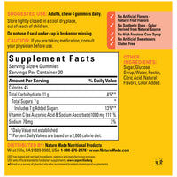Thumbnail for Nature Made Maximum Strength Dosage Vitamin C 1000mg per Serving, Immune Support Vitamin C Gummies for Adults, 80 Gummies, 20 Day Supply
