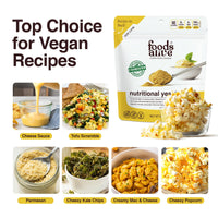 Thumbnail for Foods Alive Nutritional Yeast Flakes – 6oz Pouch | Non-Fortified, Vegan, Gluten-Free, Non-GMO | Dairy-Free Cheese Substitute, Plant-Based Protein & Fiber