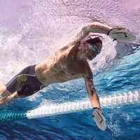 Thumbnail for Contour Swim Paddles Hand, Swim Training Hand Paddles with Adjustable Straps, Swimming Hand Paddles for Women and Men