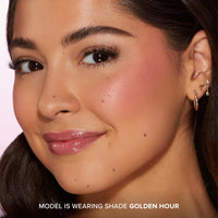 Thumbnail for Too Faced Cloud Crush Blush | Buildable, Blendable, High Pigment Color, Vegan + Cruelty Free, 0.17 oz, Golden Hour