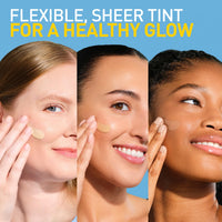 Thumbnail for CeraVe Hydrating Mineral Sunscreen SPF 30 with Sheer Tint,Tinted Mineral Sunscreen with Zinc Oxide & Titanium Dioxide,Blends Seamlessly For Healthy Glow,Deep,1.7 Oz,(Pack of 2)