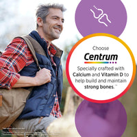 Thumbnail for Centrum Multivitamin for Men, Multivitamin/Multimineral Supplement with Vitamin D3, B Vitamins and Antioxidants, Gluten Free, Non-GMO Ingredients - 200 Count