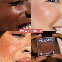 Thumbnail for Tower 28 Beauty BeachPlease Cream Blush for Cheeks and Lips - Multi-Purpose Lip and Cheek Tint in Orange Blush - for Sensitive Skin – Color POWER HOUR, Luminous Finish