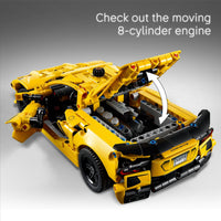 Thumbnail for LEGO Technic Chevrolet Corvette Stingray Toy Car - Building Toy Set for Kids, Boys and Girls, Ages 9+ - Model Car Kit for Display - Gift Idea for Birthday - 42205