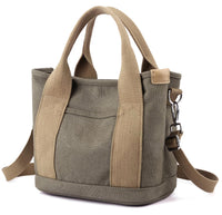 Thumbnail for Small Tote Bag Washed Denim Tote Bag for Women Canvas Shoulder Bag Crossbody Satchel Hobo Bag Messenger Bag 2025
