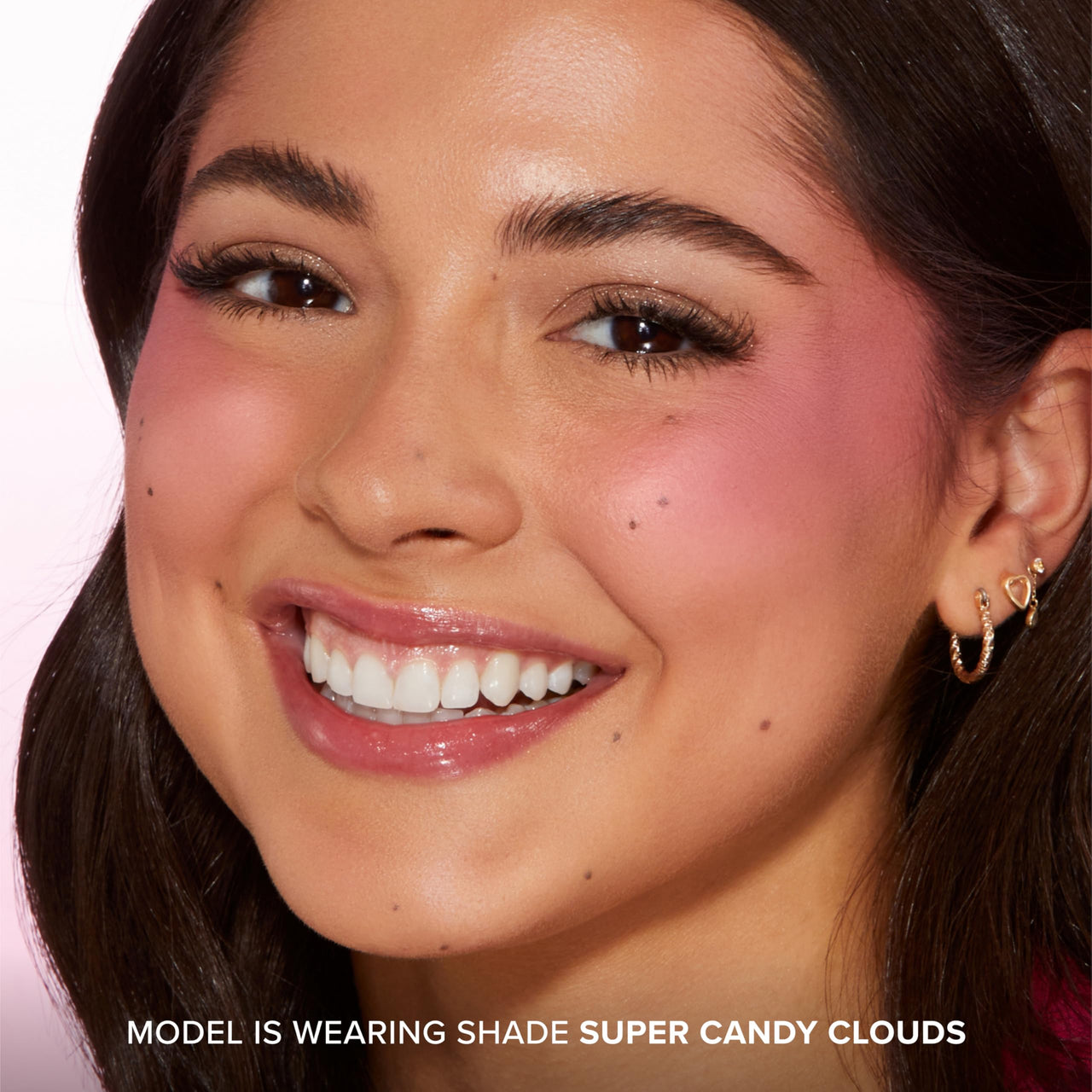 Too Faced Cloud Crush Blurring Blush | Velvety, Blendable, High Pigment Powder Blush for Cheeks, 0.17 Ounce, Super Candy Clouds