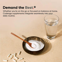 Thumbnail for Codeage Liposomal Calcium AKG Supplement - Calcium Alpha-Ketoglutarate - 2-Month Supply - Liposomal Delivery - 1 Capsule Per Serving - Non-GMO, Gluten-Free - 60 Capsules