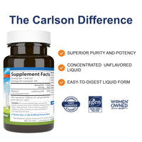 Thumbnail for Carlson - Vitamin A, 15000 IU Palmitate (4500 mcg RAE), Vision Health & Healthy Skin, Immune Function, 240 Softgels