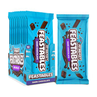 Thumbnail for MrBeast Feastables Original Dark Chocolate Bar, King Size, 10 Count, Rich Dark Chocolate Candy, Fairtrade Cocoa, 2.1oz Each