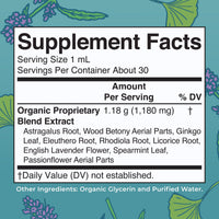 Thumbnail for MaryRuth Organics Kids Focus & Attention Drops | USDA Organic Drops | Ginkgo Biloba | Rhodiola Root & Licorice Root | Adaptogenic | Calm | Vegan | Non-GMO | Gluten Free | 30 Servings