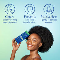 Thumbnail for Differin Acne Face Wash with 5% Benzoyl Peroxide, Daily Deep Cleanser by the makers of Differin Gel, Gentle Skin Care for Acne Prone Sensitive Skin, 4 oz (Packaging May Vary)