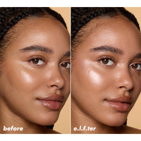 Thumbnail for e.l.f. Halo Glow Silky Powder Highlighter, Long-Lasting Luminous Face Finish, Cake-Resistant With Micro-Shimmer, Vegan & Cruelty-Free, Blush Money