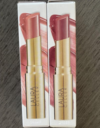 Thumbnail for LAURA GELLER NEW YORK Jelly Balm Moisturizing Tinted Lipstick Duo, Hydrating Hydrating Vitamin E - Semi-Shine Finish |Tinted Lip Balm Set Brick House & In the Buff