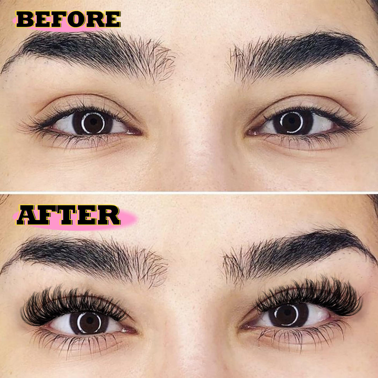 280Pcs Wispy Individual Lashes DIY Eyelash Extensions 8-16MM D-Curly Lash Extensions Lash Clusters 80D Cluster Eyelashes DIY at Home by ALICE