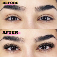 Thumbnail for 280Pcs Wispy Individual Lashes DIY Eyelash Extensions 8-16MM D-Curly Lash Extensions Lash Clusters 80D Cluster Eyelashes DIY at Home by ALICE