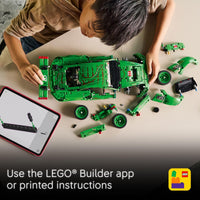 Thumbnail for LEGO Technic Porsche 911 GT3 R Rexy AO Racing Car Building Toy for Boys & Girls - Car Toy W/Realistic Steering & 6-Cylinder Engine for Kids & Auto Fans, Ages 11+ - Gift Idea for Birthdays - 42224