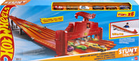 Thumbnail for Hot Wheels Toy Car Playset with Lights, Sounds & 6 1:64 Scale Vehicles, Super 6-Lane Raceway, 8-foot Track that Rolls Up for Storage (Amazon Exclusive)