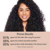 Thumbnail for Rizos Curls Deep Conditioner, Strengthens & Moisturizes Hair while Controlling Frizz, Add Softness and Manageability with Coconut Oil, Sunflower Oil & Shea Butter, 10 oz