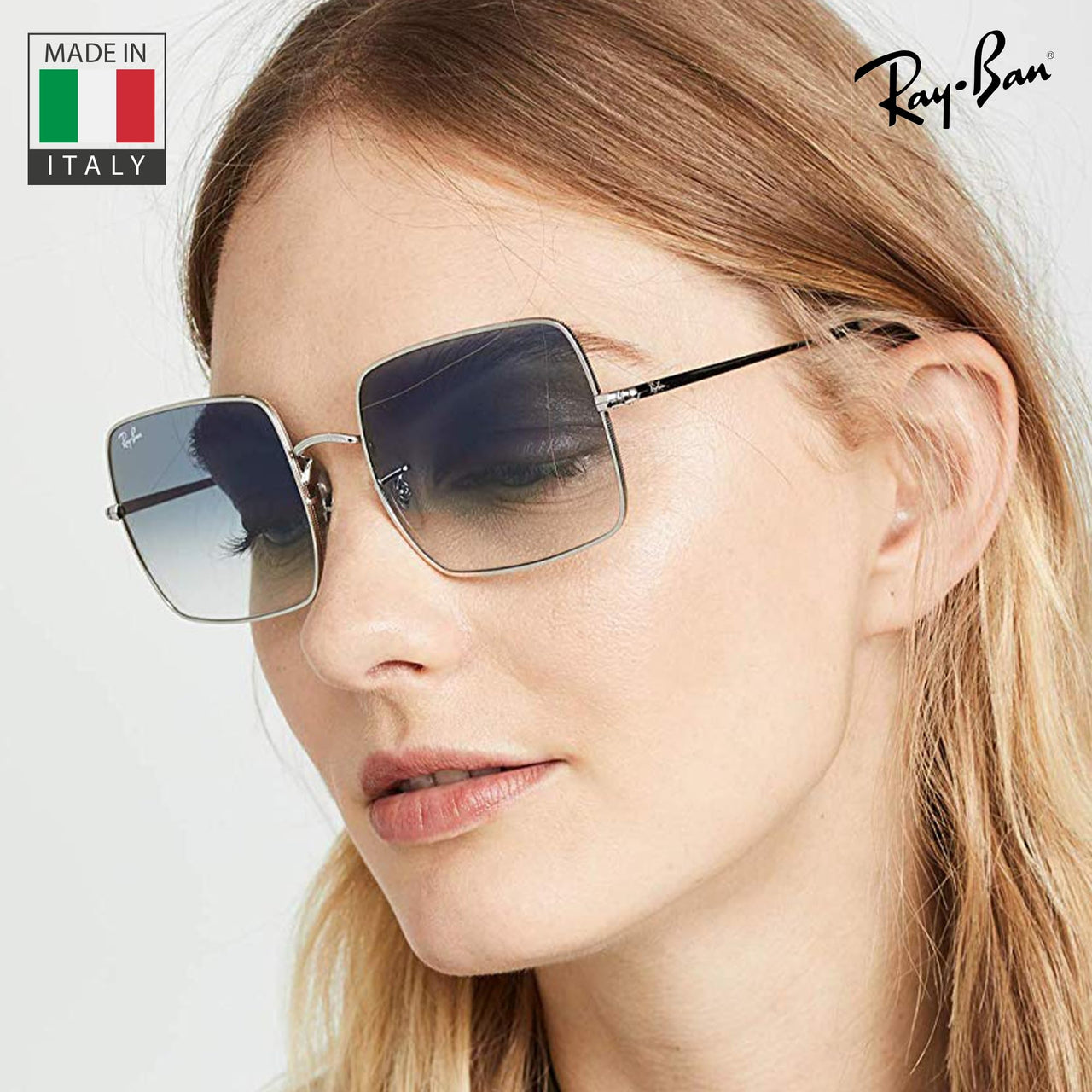 Ray-Ban RB1971 Square 1971 Classic Sunglasses for Men and Women- Timeless Classic Sun Glasses with Modern Elegance - Premium UV Protection - Designer Men's and Women's Sunglasses