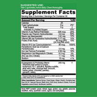 Thumbnail for Goli Supergreens Gummies with Probiotics - Artichoke Leaf Extract, Spirulina, Kale, Vitamins A, B6, B12 - Vegan, Gluten-Free, Non-GMO