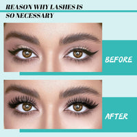 Thumbnail for AMZGIRL LASH Clusters Kit 320Pcs, DIY Individual Extensions with Lash Bond and Seal, Remover For False Eyelashes, Applicator Tool Kit At Home(3040D,D-Mix9-16mm, Black