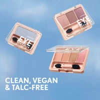 Thumbnail for Covergirl Eye Enhancer, Sweet Plum, Eyeshadow Trio, Easy to Wear, Clean & Vegan, Talc-Free, Matte & Shimmer Finishes, Smudge-Proof, 0.14oz