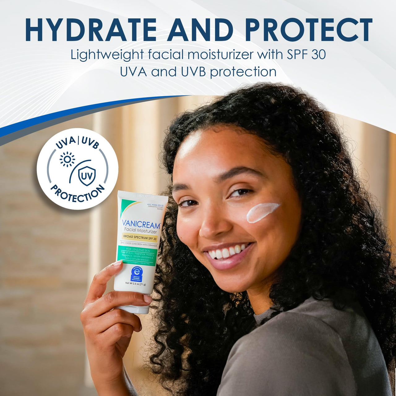 Vanicream Facial Moisturizer Broad Spectrum SPF 30; 2.5 Fl. Oz.