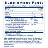 Thumbnail for Life Extension Super Omega-3 EPA/DHA Fish Oil, Sesame Lignans & Olive Extract – Heart Health, Brain Health, Inflammation Health Support, Gluten-Free, Enteric-Coated, Non-GMO, 120 Softgels
