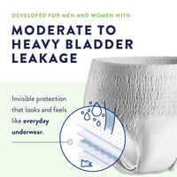 Thumbnail for Prevail Daily Protective Underwear - Unisex Adult Incontinence Underwear - Disposable Adult Diaper for Men & Women - Maximum Absorbency - XX-Large - 12 Count (Pack of 4)