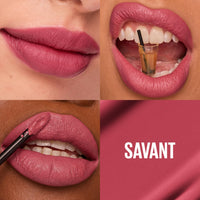 Thumbnail for Maybelline Super Stay Matte Ink Liquid Lipstick Makeup, Long Lasting High Impact Color, Up to 16H Wear, Savant, Rose Pink, 1 Count, Packaging May Vary