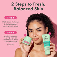 Thumbnail for Rael Miracle Clear Facial Cleanser – Makeup Remover, Face Wash for Women, Korean Skin Care (Cleansing Balm, 1.69 fl. oz)