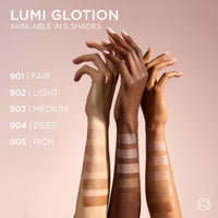 Thumbnail for L'Oreal Paris Makeup True Match Lumi Glotion, Natural Glow Enhancer, Illuminator Highlighter, Bronzing Drops For a Sun-Kissed Glow, 901 Fair