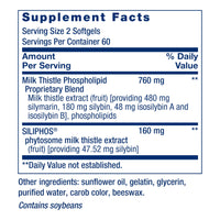 Thumbnail for Life Extension Advanced Milk Thistle, Liver Health Supplement, Liver Detox, Cell Division, silymarin, silybin, bioavailable, Gluten Free, Non-GMO, 120 softgels