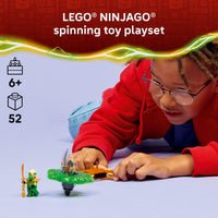 Thumbnail for LEGO NINJAGO Loyd vs. Earth Monster Spinner Building Toy for Boys & Girls - Ninja Toy Figures & Playset for Kids, Ages 6+ - Includes 2 Minifigures for Pretend Play - Gift Idea for Birthdays - 71850