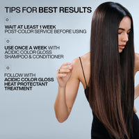Thumbnail for Redken Acidic Color Gloss Glass Gloss Treatment For Color-Treated Hair - Rinse Out Glossing Treatment, Intense Shine & Conditioning